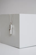 Cylinder Edge Necklace