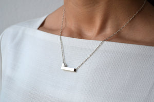 Turn necklace - Silver