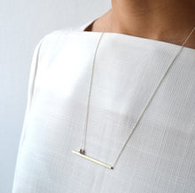 Linea punto necklace - Silver
